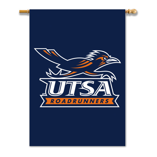Texas San Antonio Roadrunners 2-Sided 28" X 40" Banner W/ Pole Sleeve
