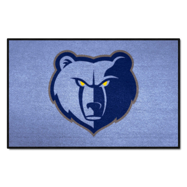 Memphis Grizzlies Starter Mat Accent Rug - 19in. x 30in. Grizzly Head Primary Logo