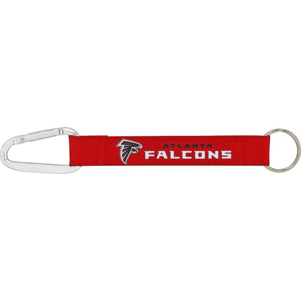 Atlanta Falcons Carabiner Lanyard Keychain ID Holder NFL Fan Accessory Keychain