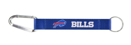 Buffalo Bills Carabiner Lanyard Keychain ID Holder NFL Fan Accessory Keychain