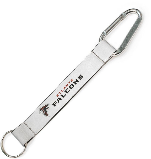 Atlanta Falcons Reflective Carabiner Lanyard Keychain ID Holder NFL Fan Accessory Keychain