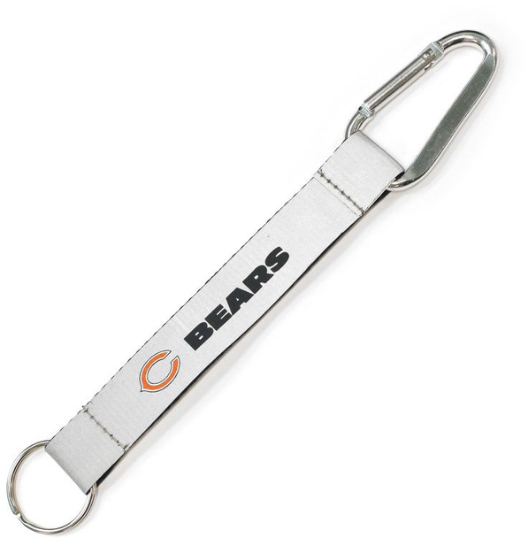 Chicago Bears Reflective Carabiner Lanyard Keychain ID Holder NFL Fan Accessory Keychain