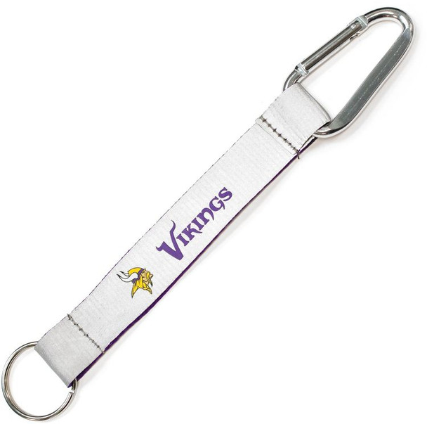 Minnesota Vikings Reflective Carabiner Lanyard Keychain