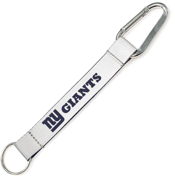 New York Giants Reflective Carabiner Lanyard Keychain ID Holder NFL Fan Accessory Keychain