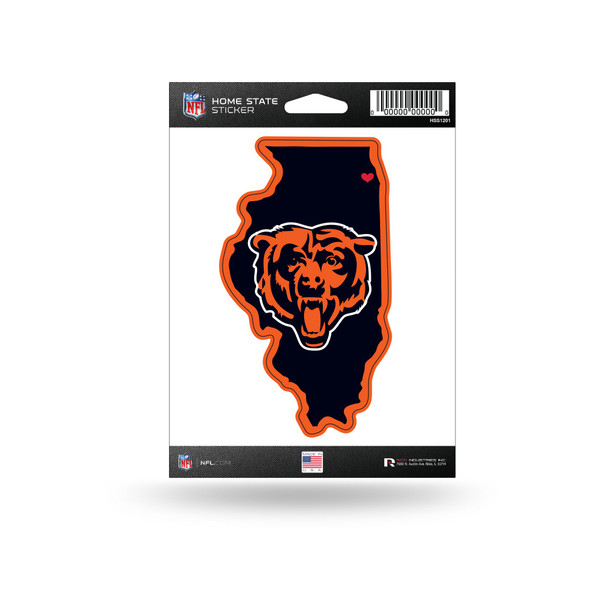 Chicago Bears Home State Sticker
