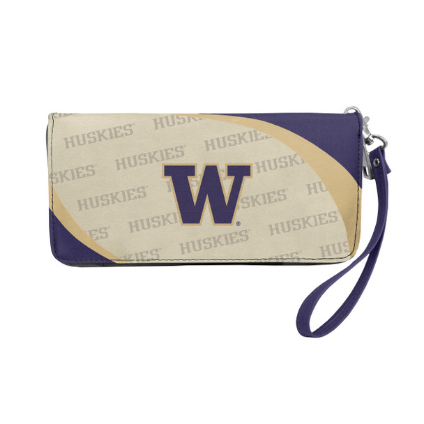 Washington Huskies Curve Organizer Wallet NCAA Fan Wallet Card Holder