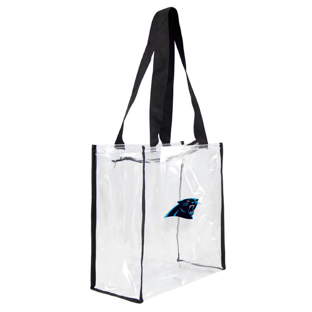 Carolina Panthers Clear Square Stadium Tote Bag NFL Approved Fan Bag Tote