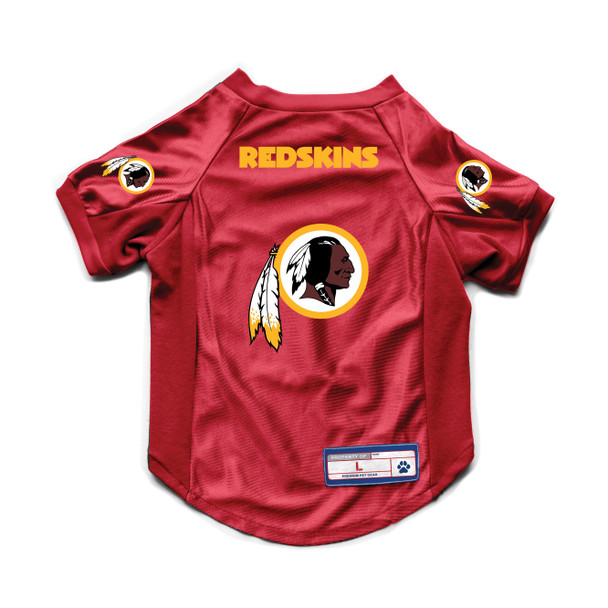 Washington Commanders Pet Jersey Stretch Size XL
