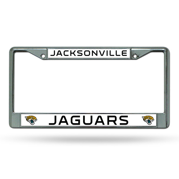 Jacksonville Jaguars Chrome License Plate Frame