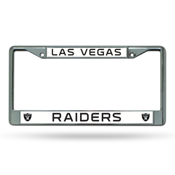 Las Vegas Raiders Chrome License Plate Frame
