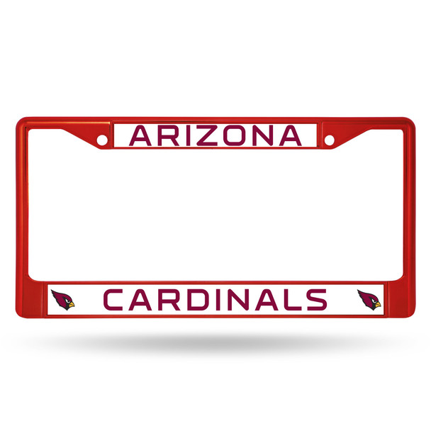 Arizona Cardinals Colored License Plate Frame Red