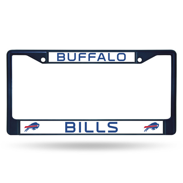 Buffalo Bills Colored License Plate Frame Navy