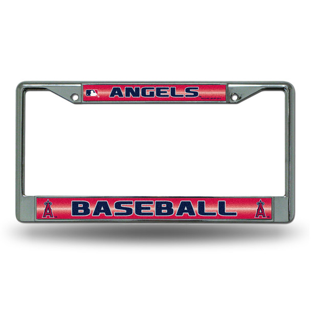 Los Angeles Angels Bling Chrome License Plate Frame