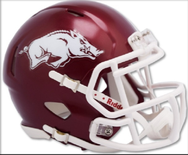 Arkansas Razorbacks Deluxe Replica Speed Helmet Arkansas Razorbacks Deluxe Replica Speed Helmet