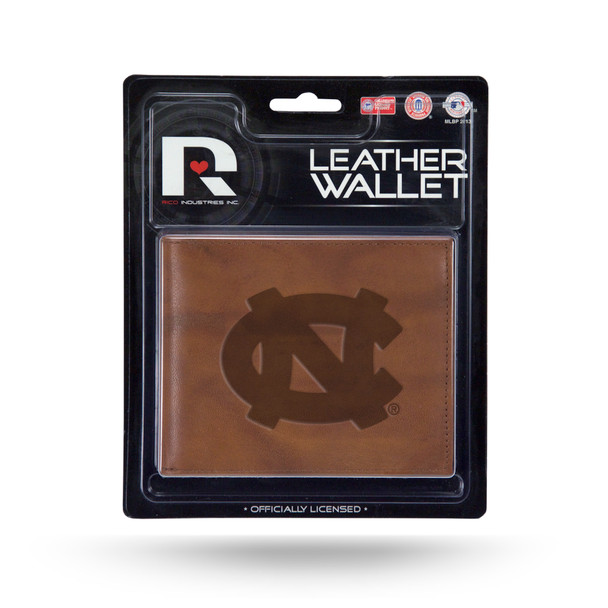 North Carolina Tar Heels Leather Embossed Billfold