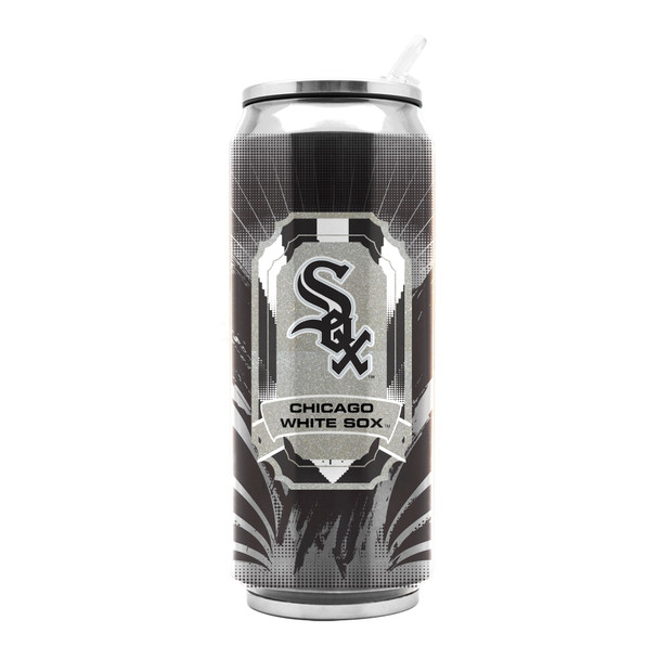 Chicago White Sox Thermo Can Stainless Steel 16.9oz Chicago White Sox Thermo Can Stainless Steel 16.9oz