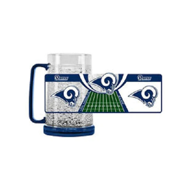 Los Angeles Rams Crystal Freezer Mug