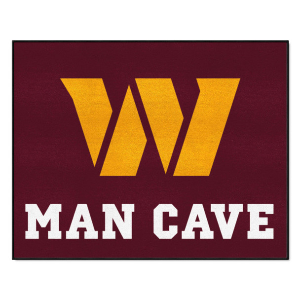 Washington Commanders Man Cave All-Star Washington Commanders Primary Logo Maroon