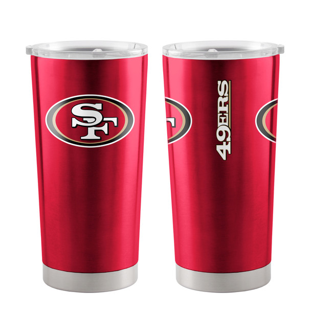 San Francisco 49ers Travel Tumbler 20oz Ultra Red