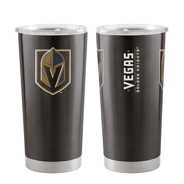 Vegas Golden Knights Travel Tumbler 20oz Ultra Black