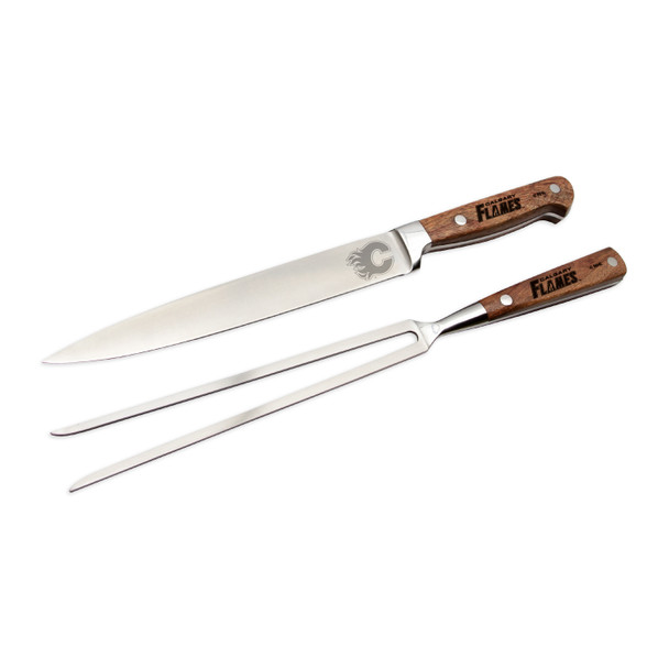 Calgary Flames Carving Set 2 Piece