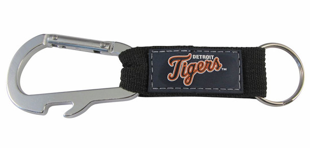 Detroit Tigers Carabiner Keychain MLB Key Holder Clip Fan Accessory