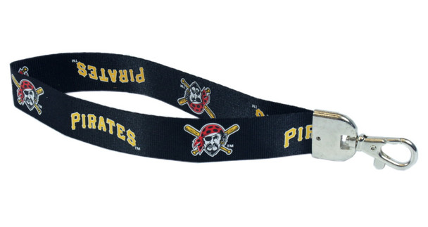 Pittsburgh Pirates Lanyard Keychain ID Holder MLB Fan Accessory - Wristlet