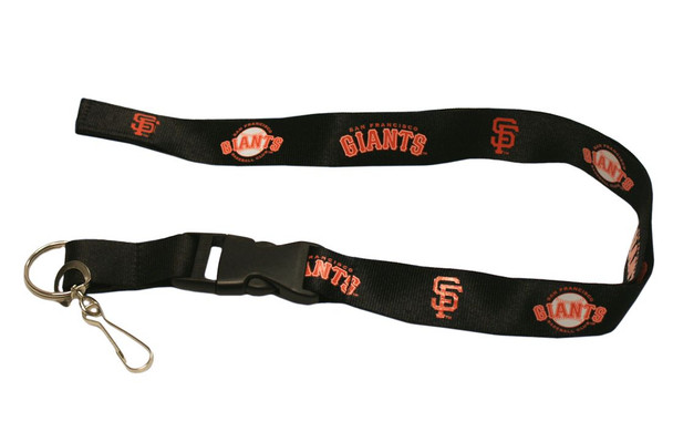San Francisco Giants Lanyard Keychain ID Holder MLB Fan Accessory - Breakaway with Key Ring