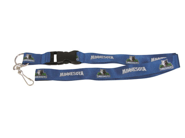 Minnesota Timberwolves Lanyard Keychain ID Holder NBA Fan Accessory - Breakaway with Key Ring