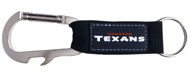 Houston Texans Carabiner Keychain NFL Key Holder Clip Fan Accessory