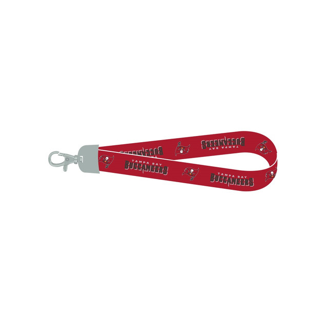 Tampa Bay Buccaneers Lanyard Keychain ID Holder NFL Fan Accessory Wristlet Style