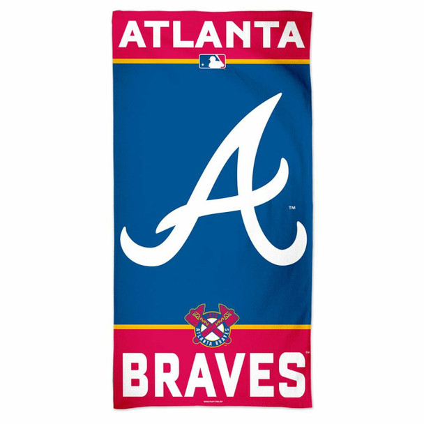 Atlanta Braves Beach Towel 30x60 NFL Fan Bath Towel Beach Style