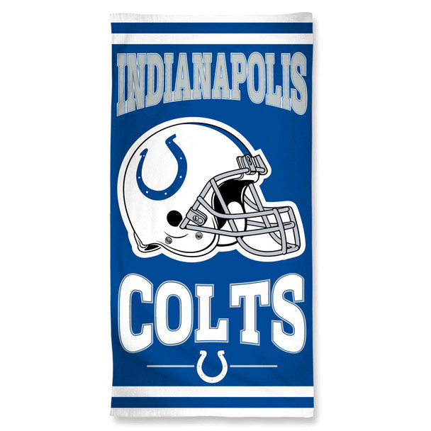 Indianapolis Colts Beach Towel 30x60 NFL Fan Bath Towel Beach Style