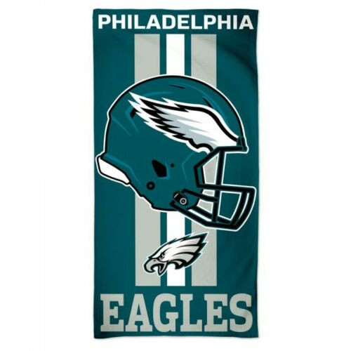 Philadelphia Eagles Beach Towel 30x60 NFL Fan Bath Towel Beach Style