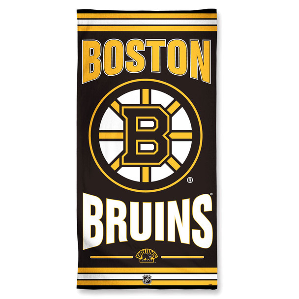 Boston Bruins Beach Towel 30x60 NFL Fan Bath Towel Beach Style