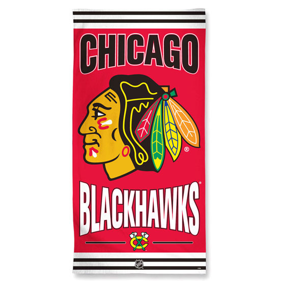 Chicago Blackhawks Beach Towel 30x60 NFL Fan Bath Towel Beach Style