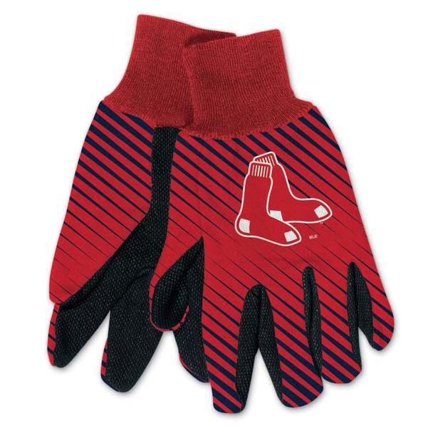 Boston Red Sox Two Tone Gloves Adult Size