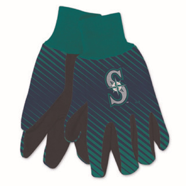 Seattle Mariners Two Tone Gloves Adult Size
