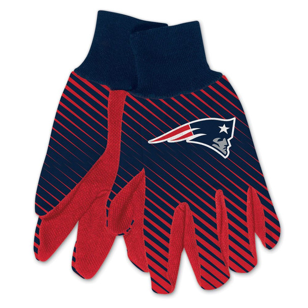 New England Patriots Two Tone Gloves Adult Size