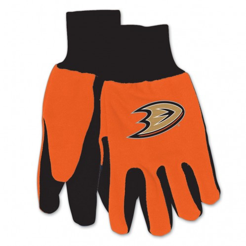 Anaheim Ducks Two Tone Gloves Adult Size