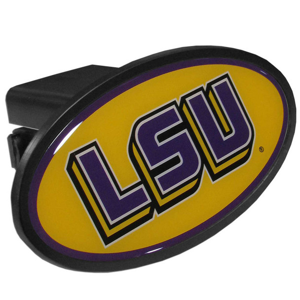 LSU Tigers Plastic Hitch Cover Class III