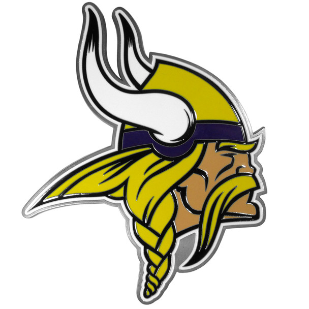 Minnesota Vikings Large Hitch Cover Class II and Class III Metal Plugs