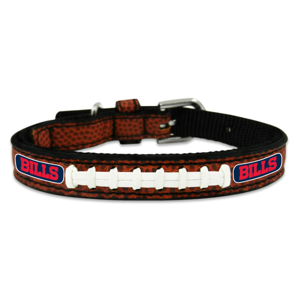 Buffalo Bills Pet Collar Leather Size Toy