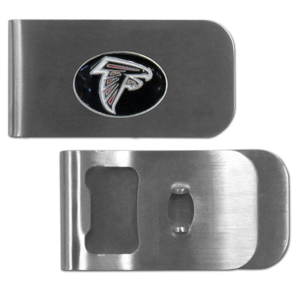Atlanta Falcons Bottle Opener Money Clip