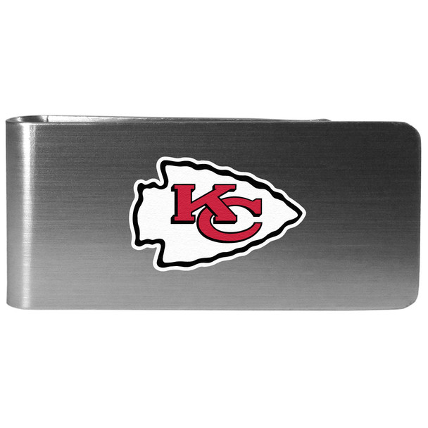 Kansas City Chiefs Steel Money Clip, Logo
