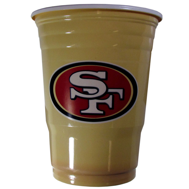 San Francisco 49ers Plastic Game Day Cups