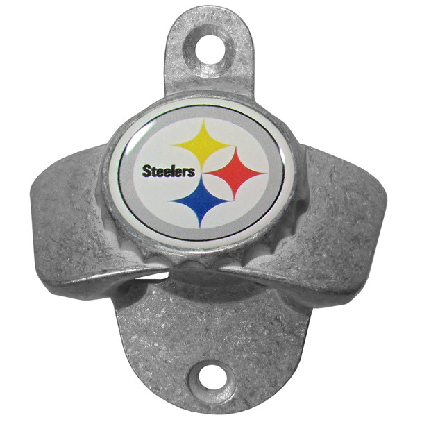 Pittsburgh Steelers Wall Mounted Bottle Opener