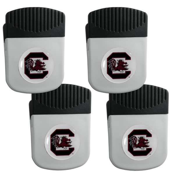 S. Carolina Gamecocks Clip Magnet with Bottle Opener, 4 pack