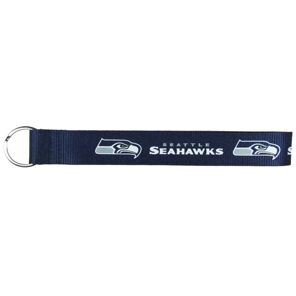 Seattle Seahawks Lanyard Keychain ID Holder NFL Fan Accessory Key Chain