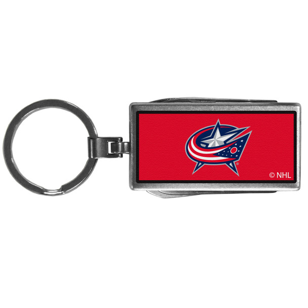 Columbus Blue Jackets® Multi-tool Key Chain, Logo